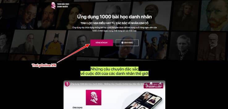 dang ky 1000 bai hoc doanh nhan